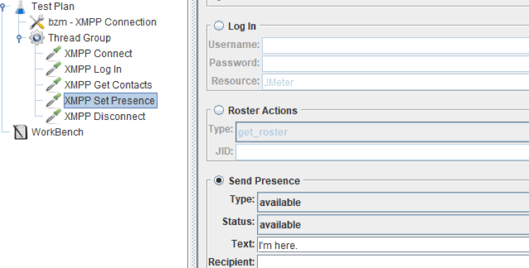 how to load test xmpp