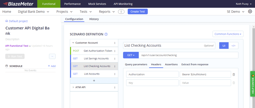 Continuous API Testing with BlazeMeter UI