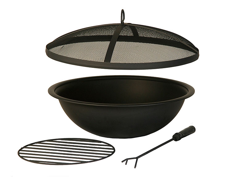 Hanamint Fire Pits Collection Outdoor, 48 Inch Fire Pit Bowl