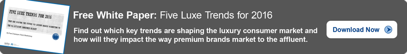 5 Luxury Trends for 2016
