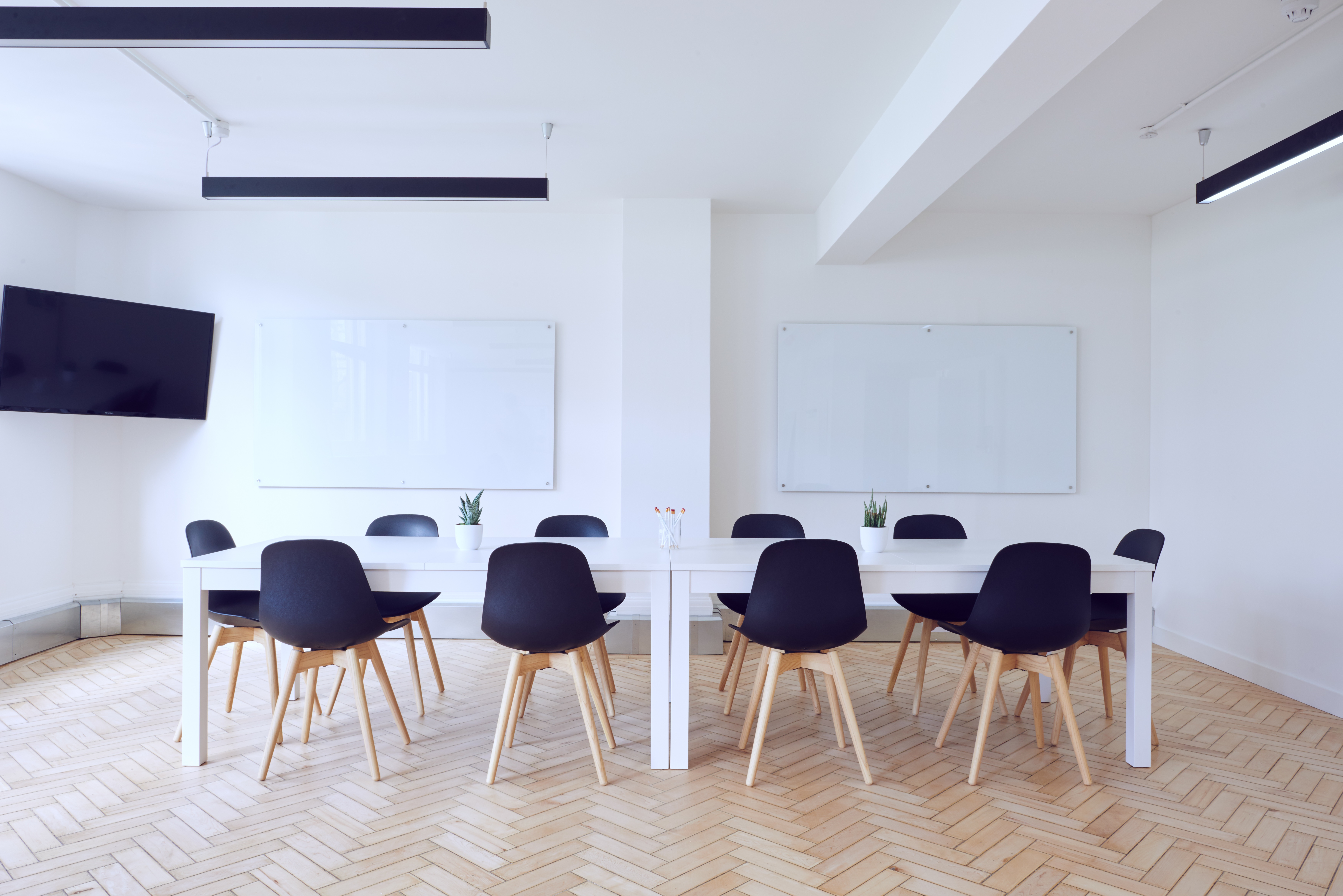 company buyer persona with open and airy meeting room