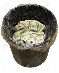 Why Throw Away Trash Bags Full of Money?