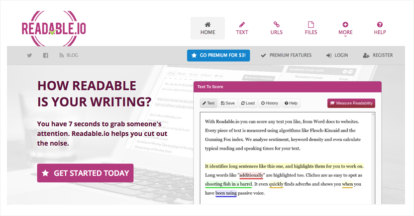 Easliy readable writing Easliy readable writing