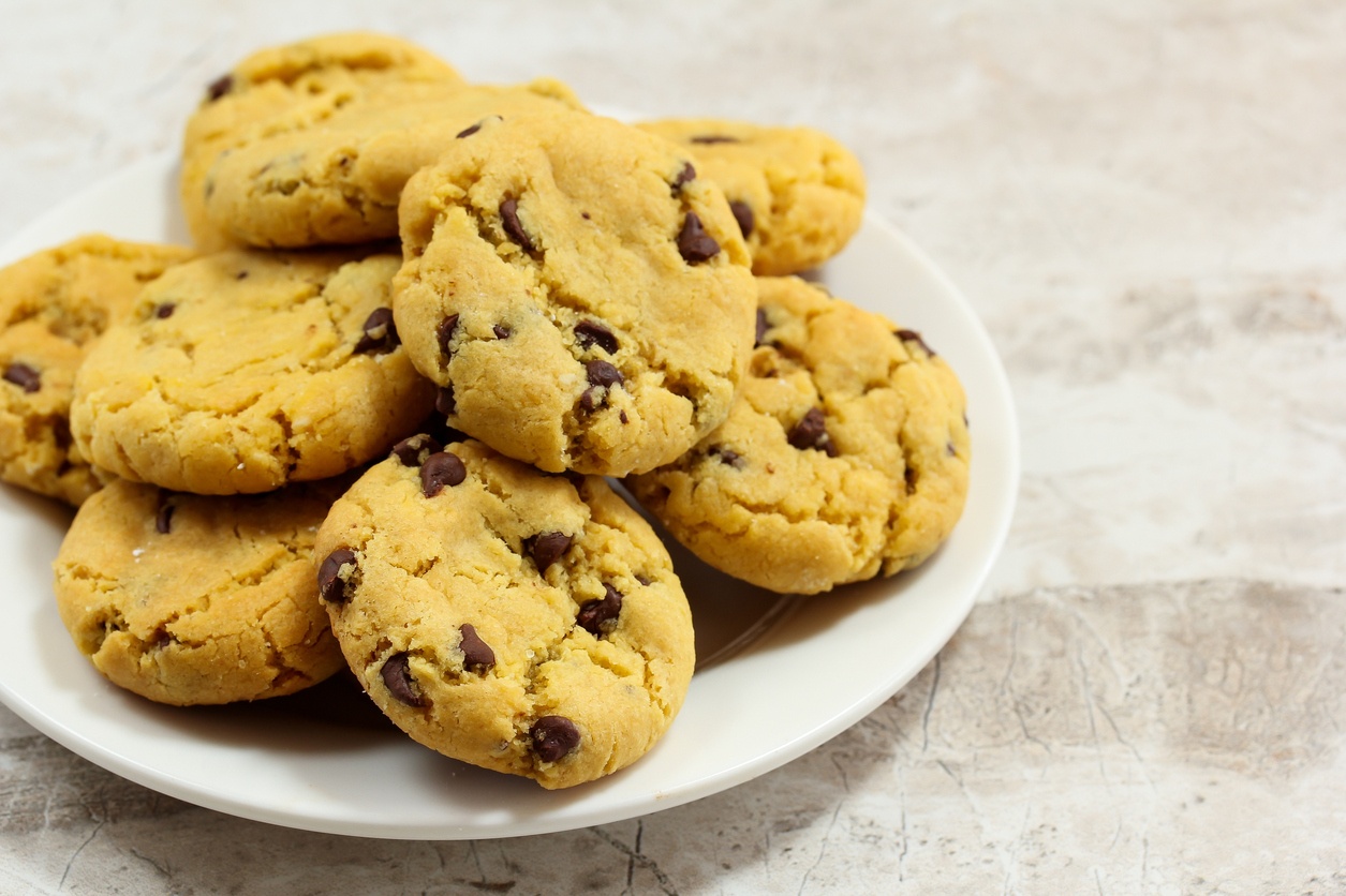 LifeScape Recipes: Gluten Free Chocolate Chip Cream Cheese Cookies