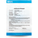 Certificate of analysis