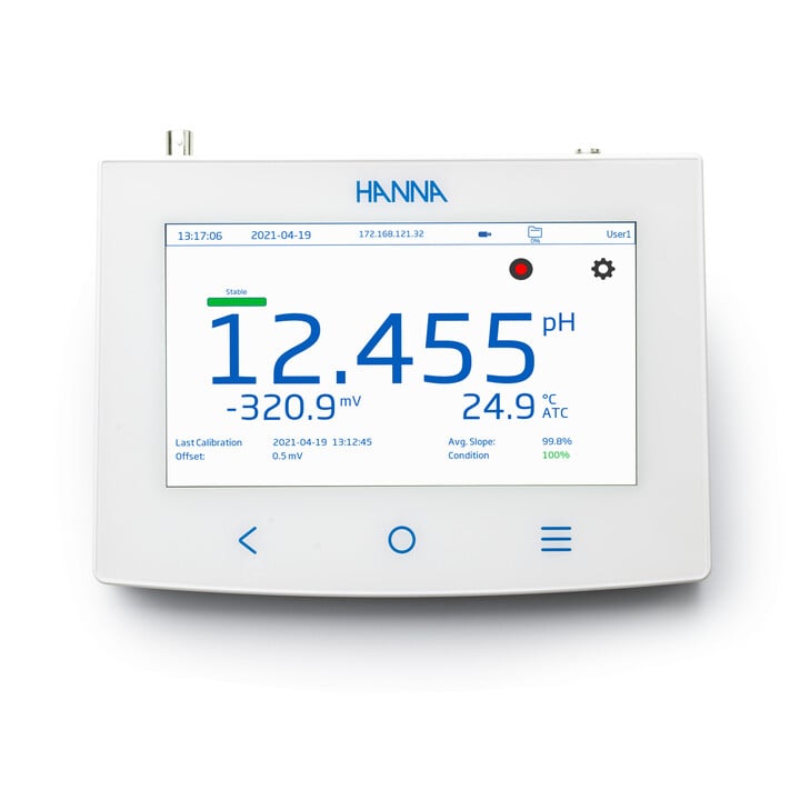Hanna HI6221 Overhead View