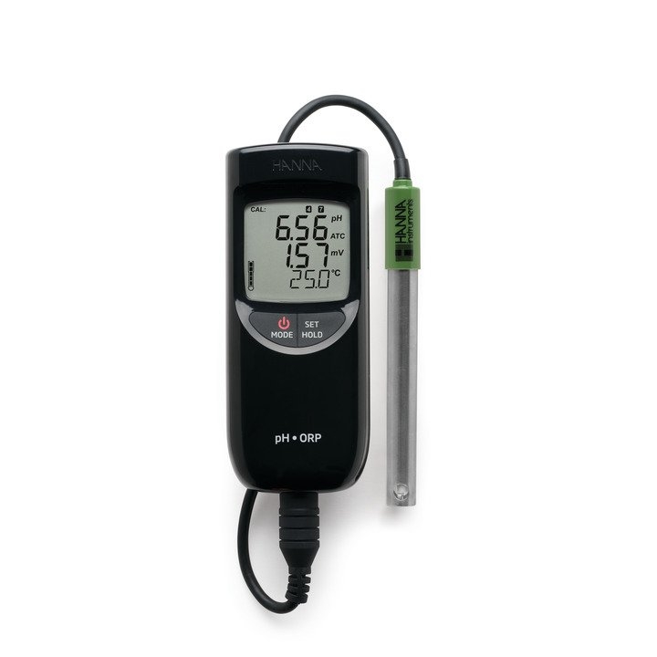 Waterproof Portable pH/pH-mV/ORP/Temperature Meter with Sensor
