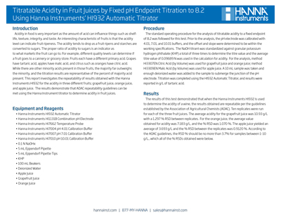 Data-Set-Titratable-Acidity-in-Fruit-Juices