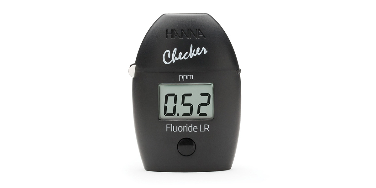 Hanna Instruments fluoride colorimeter checker. HI729