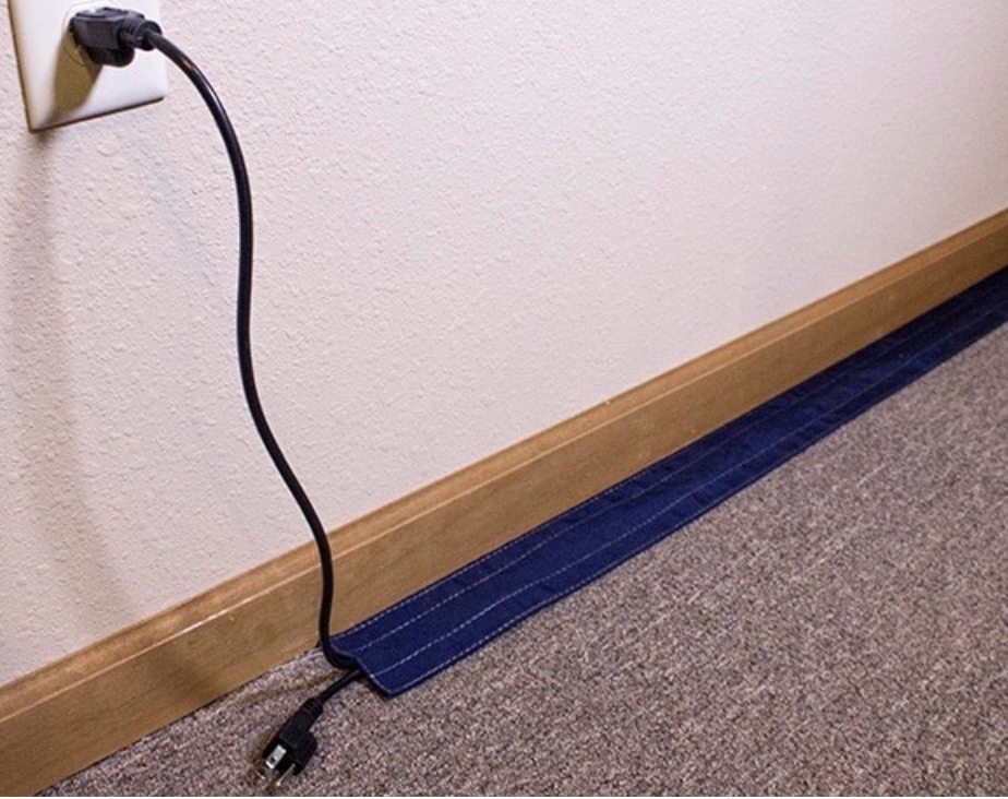 How To Cover Electrical Cord On Floor