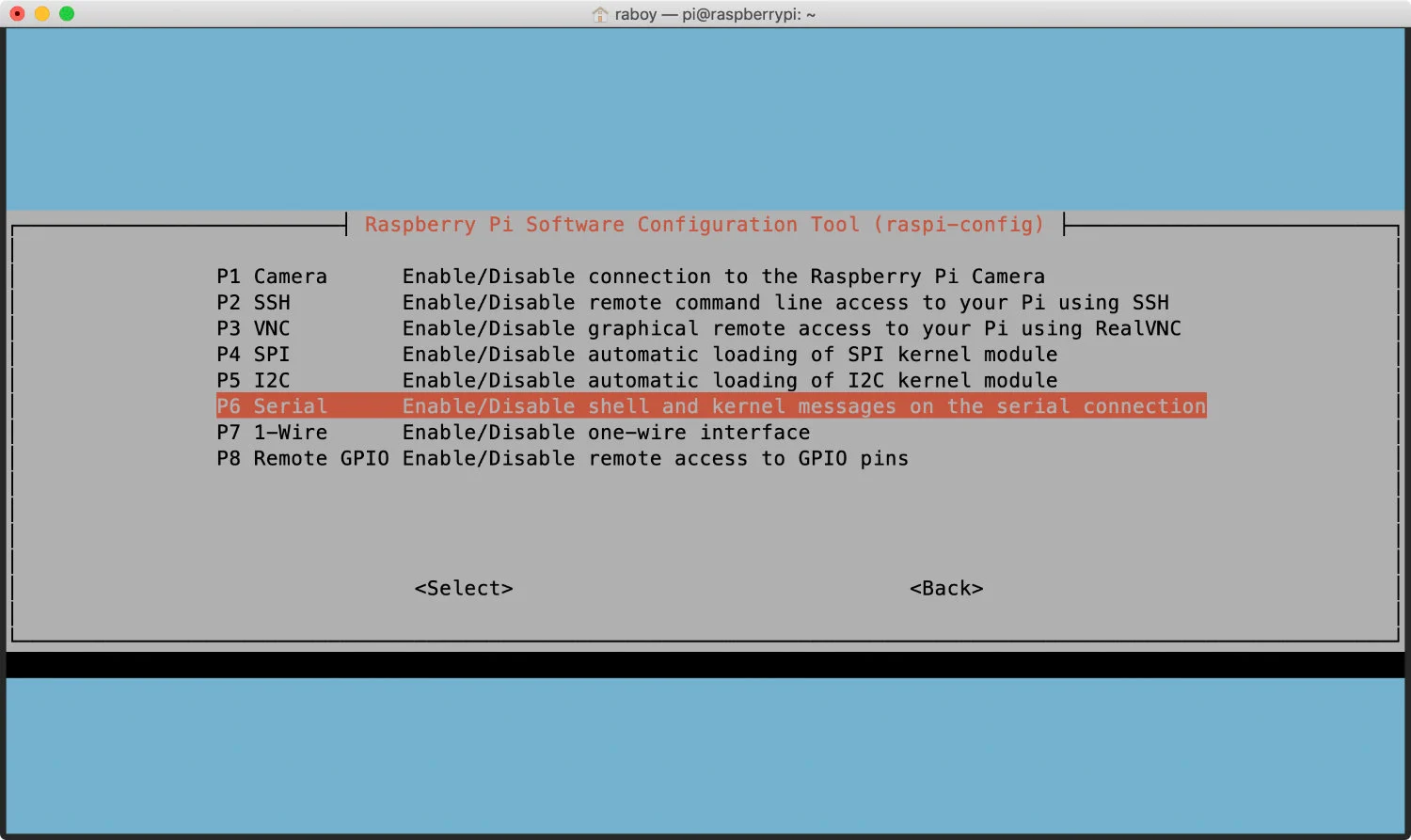 raspi-config-interfacing-options