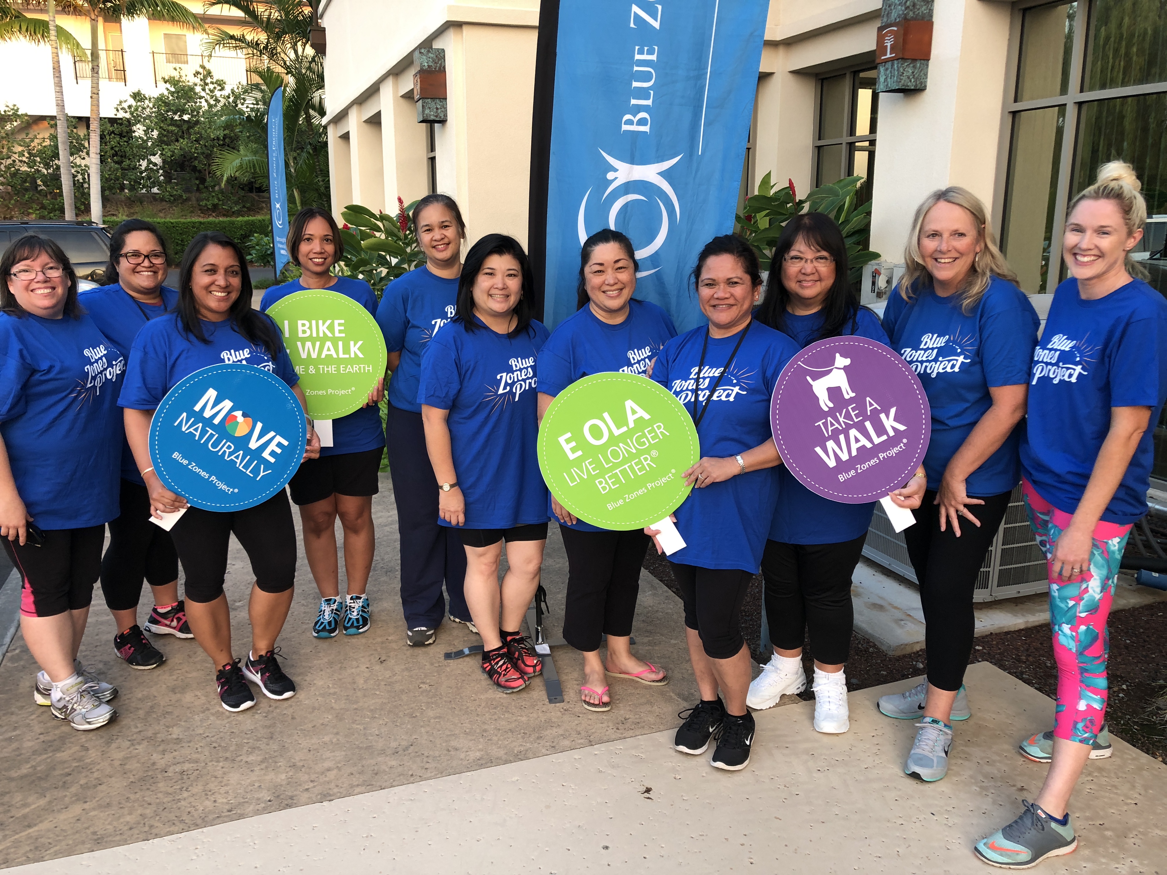 Hawaii Community Federal Credit Union Walking Moai