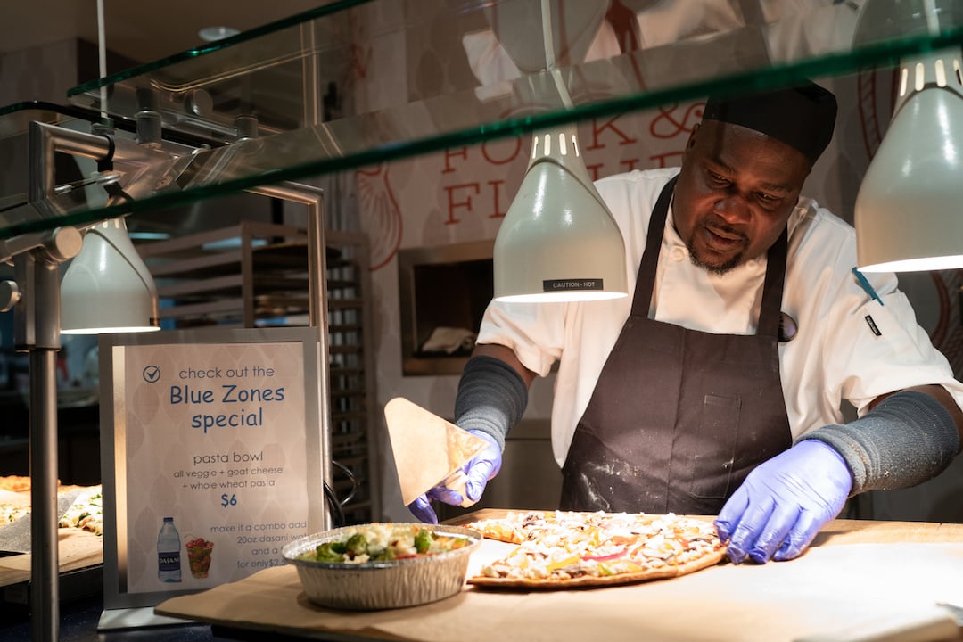 Preparing healthy food