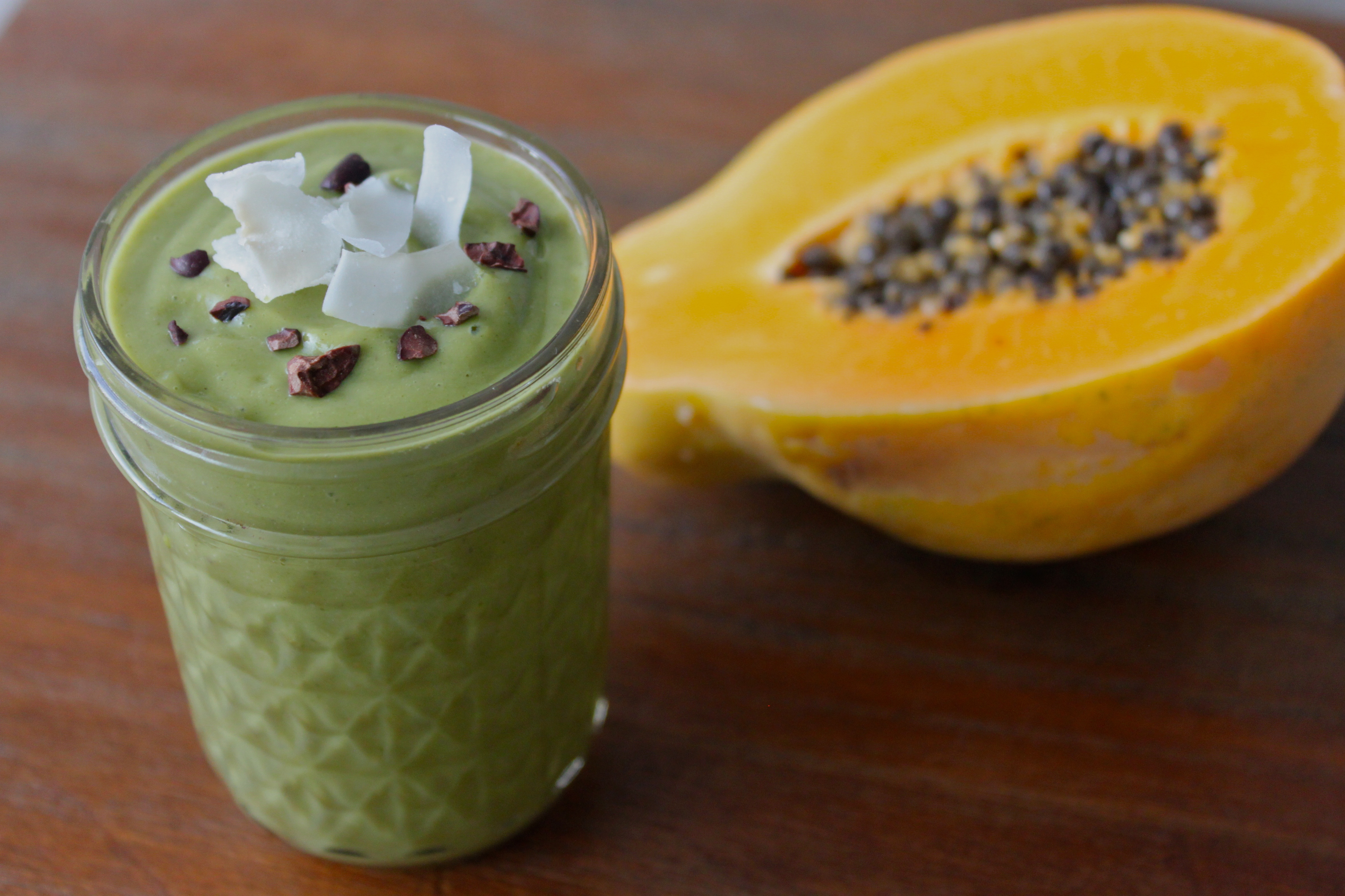 Coconut Papaya Smoothie