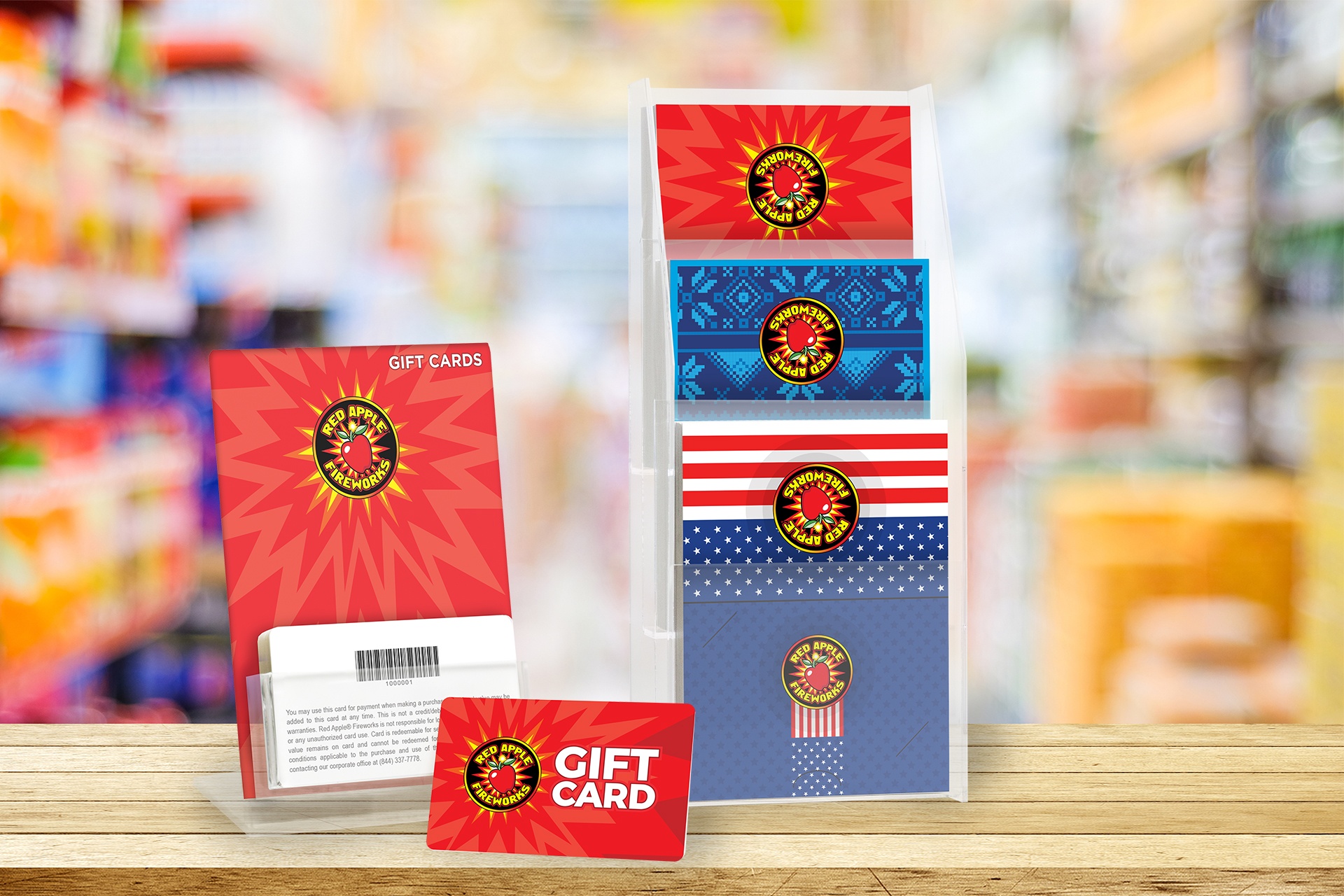 Red Apple Gift Card - Red Apple Fireworks