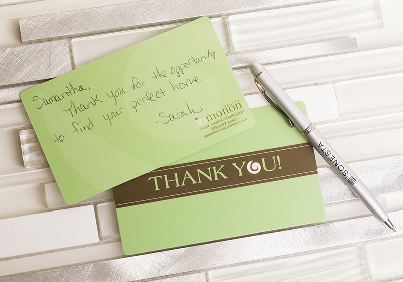 Thank You Notes - Plastic Printers