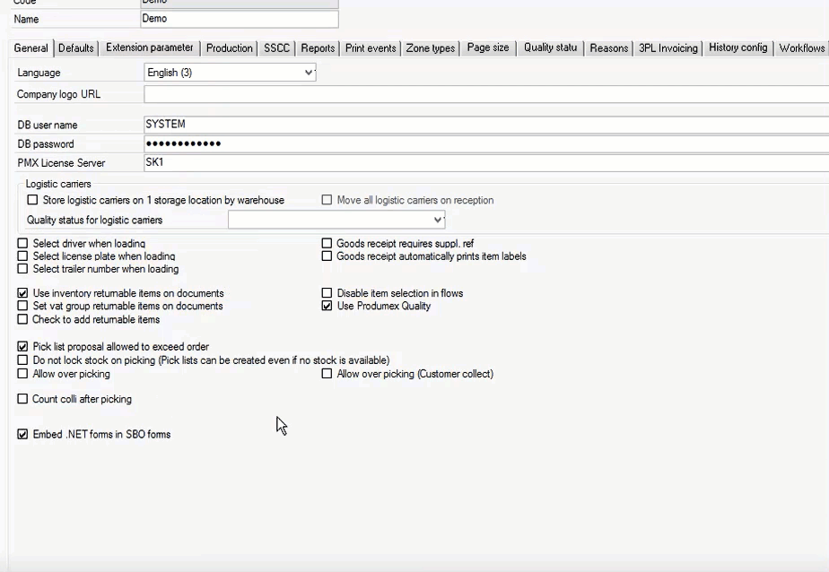 Configure workflow automation with SAP Business One Cloud ERP Software and Produmex WMS on the Stellar One Cloud Platform