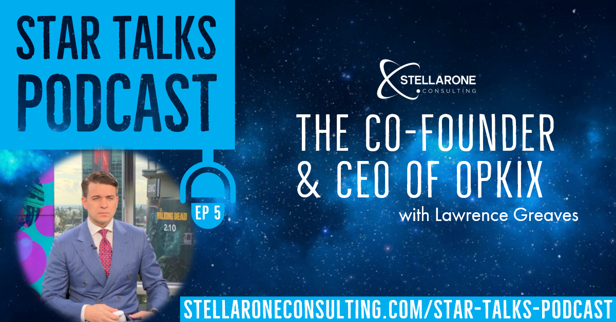 Lawrence Greaves, CEO and Co-Founder of Opkix, shares how the team assembled around you is key to being a successful entrepreneur.