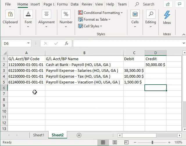 Easily copy to and from Excel in SAP Business One Cloud ERP Software on the Stellar One Cloud Platform