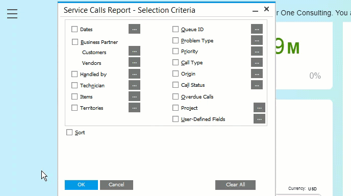 Manage customer service calls and activities in SAP Business One Cloud ERP Software on the Stellar One Cloud Platform