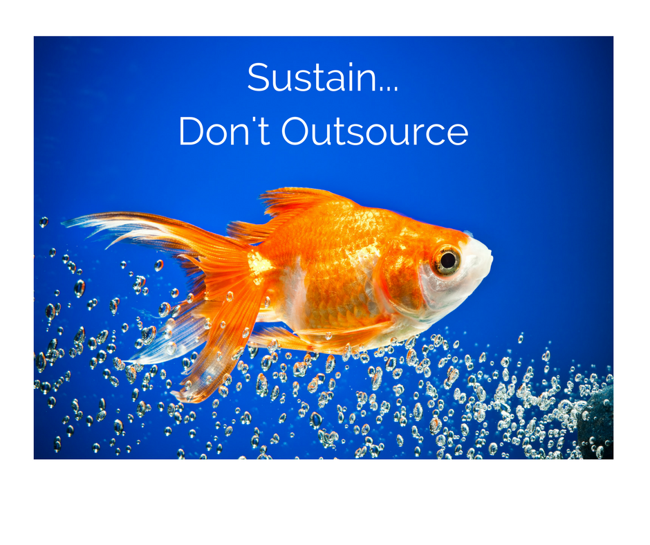 Sustain Don't Outsource Procurement Goldfish Business Process Outsourcing BPO