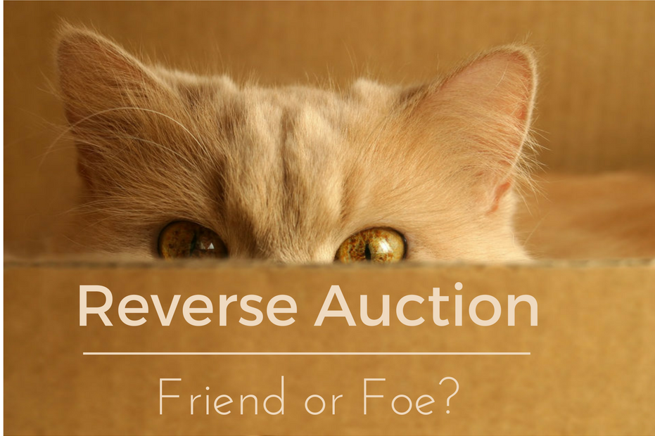 Reverse Auction Friend or Foe Procurement Buyer Supplier Sustainment