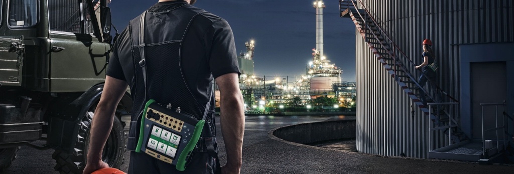 Calibration in a hazardous area