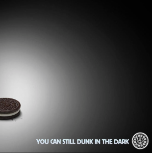 Oreo 2013 Super Bowl Tweet