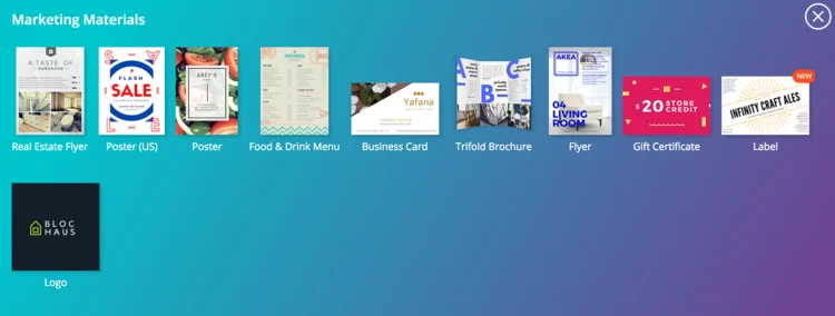 Canva Screenshot