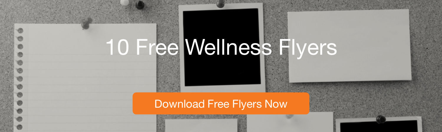 CTA 10 free wellness flyers wellable
