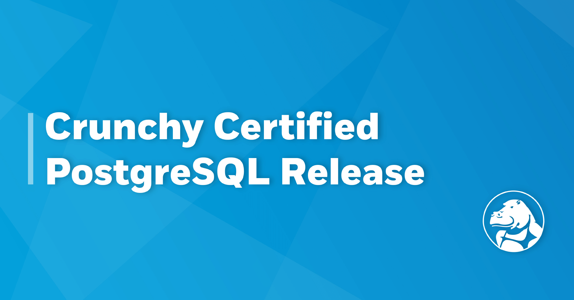 Crunchy Certified PostgreSQL Release - August, 2017