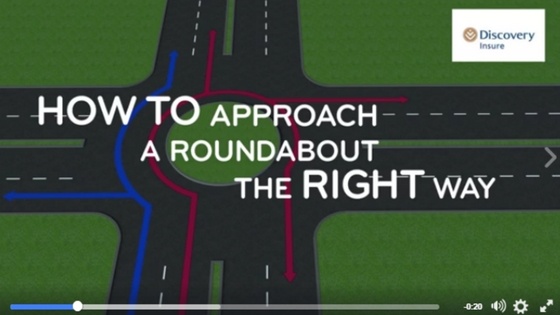 How to drive in a traffic circle [video]