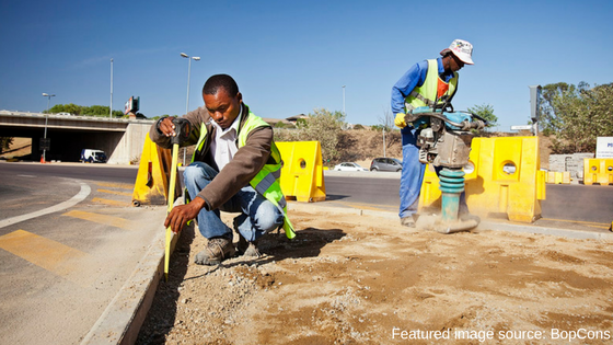 How to drive safely through road works and construction zones