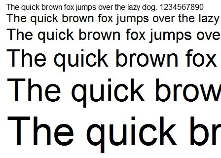 what is arial font