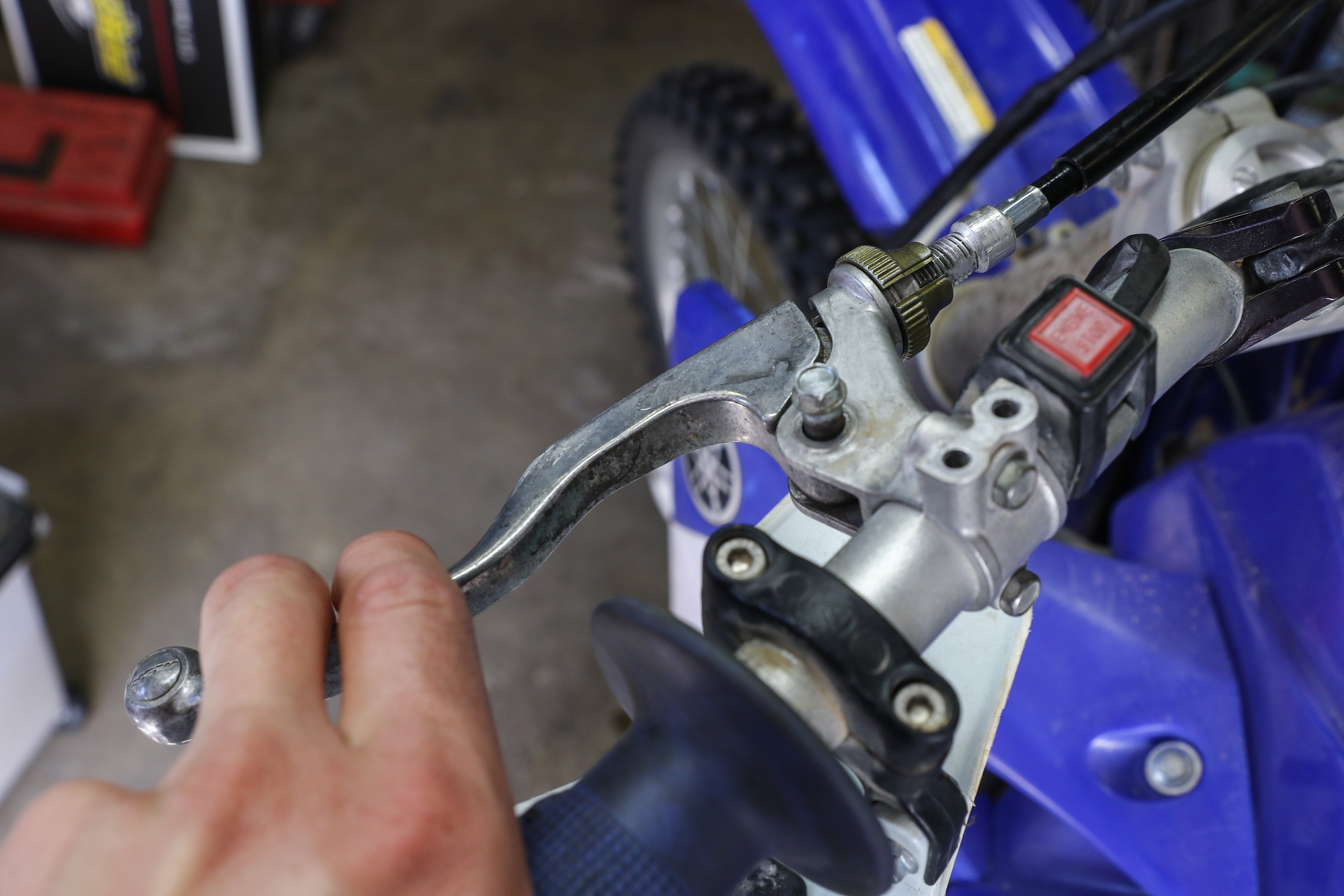 How to Adjust Clutch Lever on Dirt Bike  