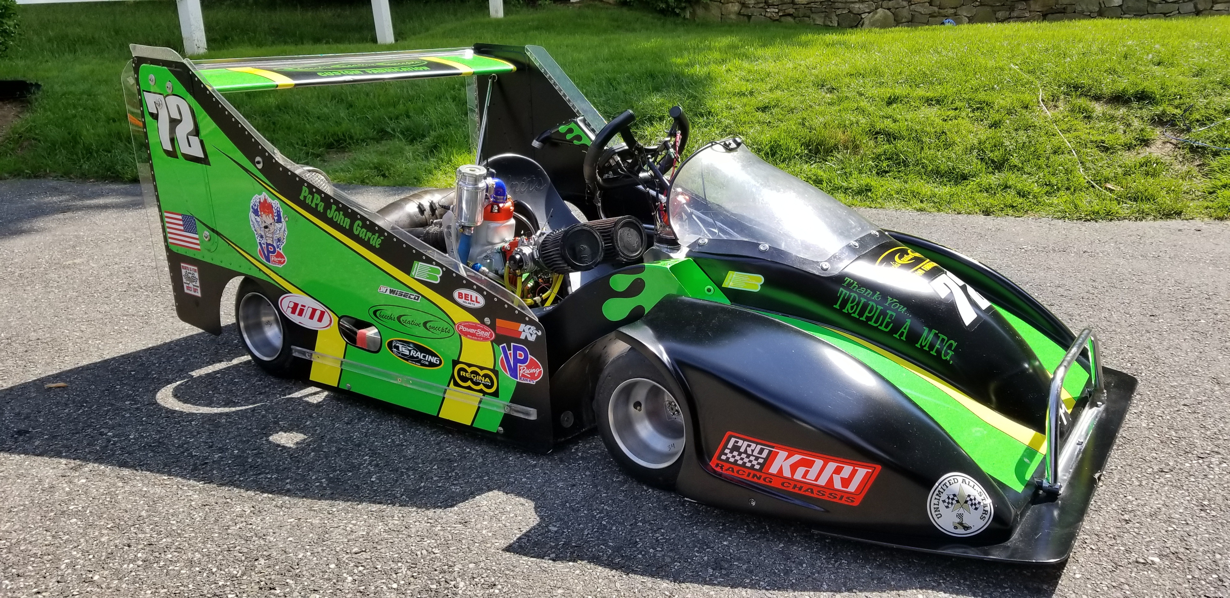 500cc racing go kart