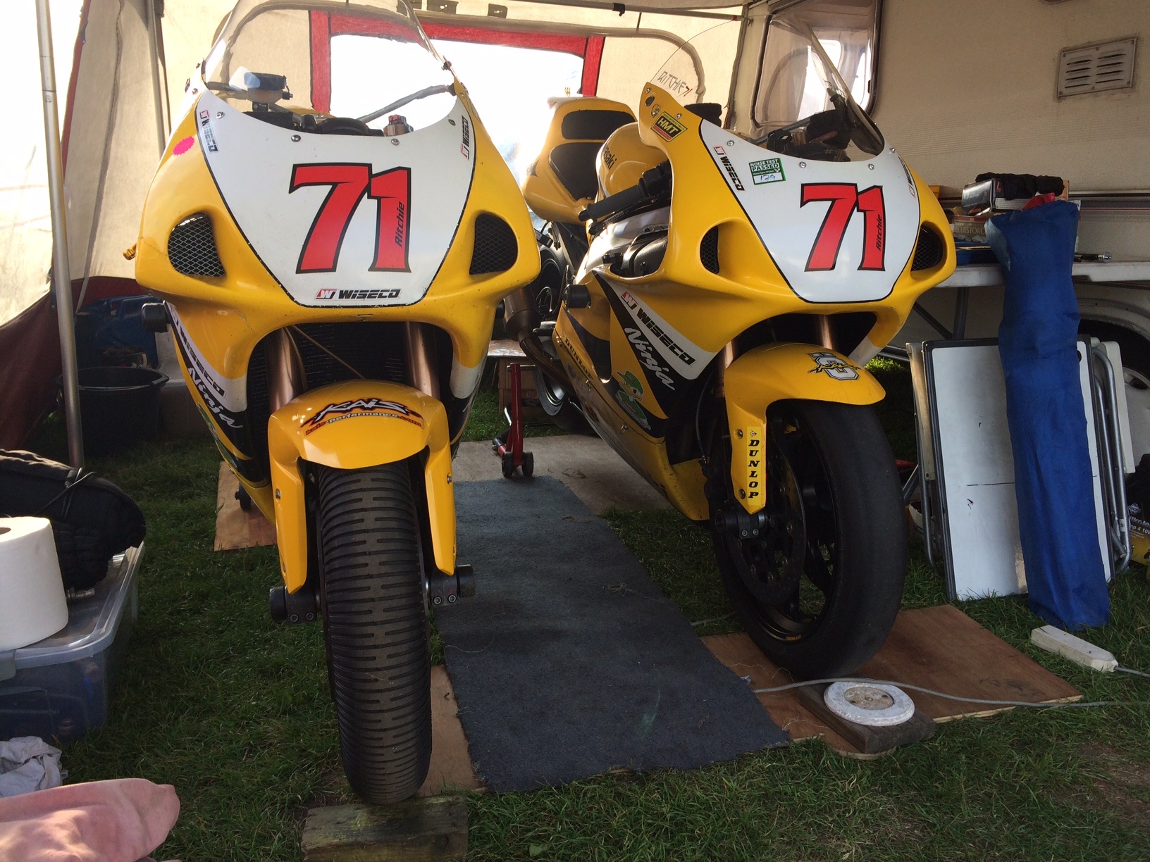 The Goldern Era of Superbikes: Ritchie Thornton's Kawasaki ZX-7R
