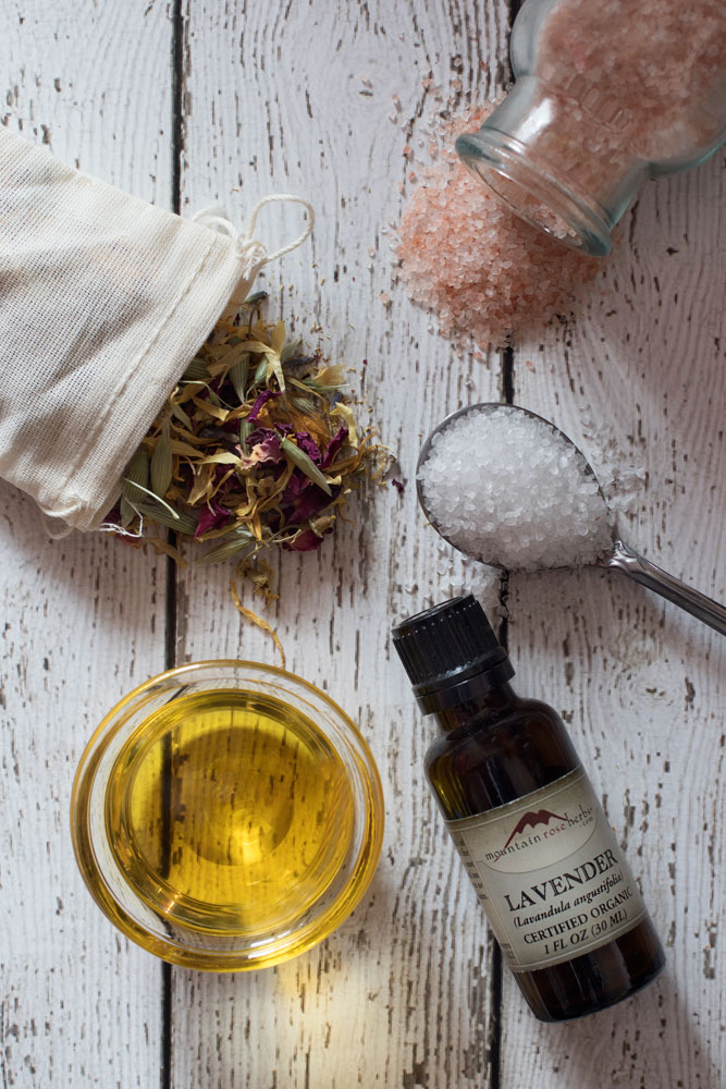 Aromatherapy Herbal Bath Teas, Bath Tea