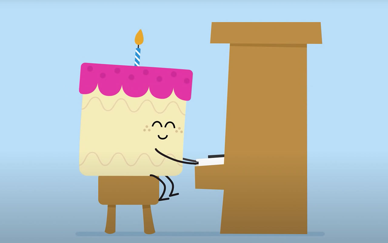 Creating a happy birthday video for patients