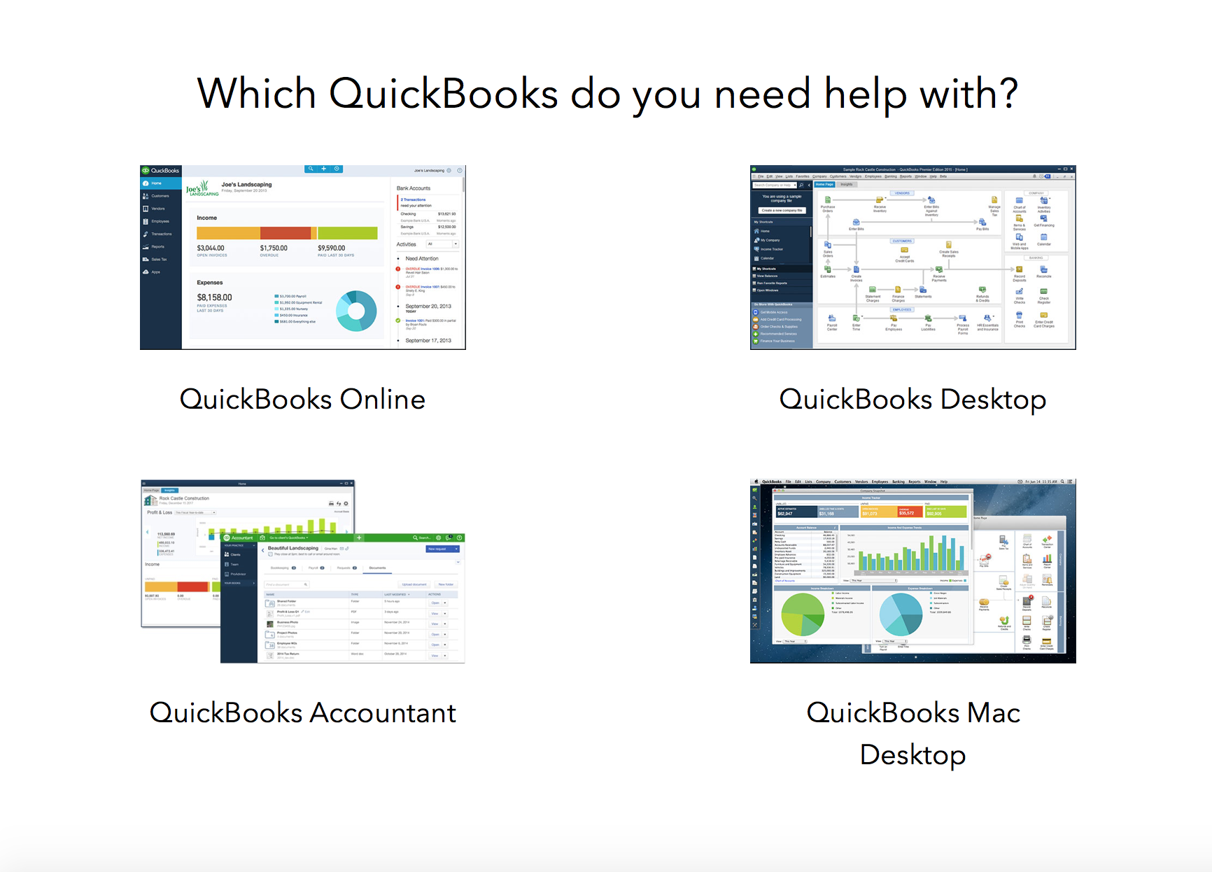 Quickbooks for Small Business