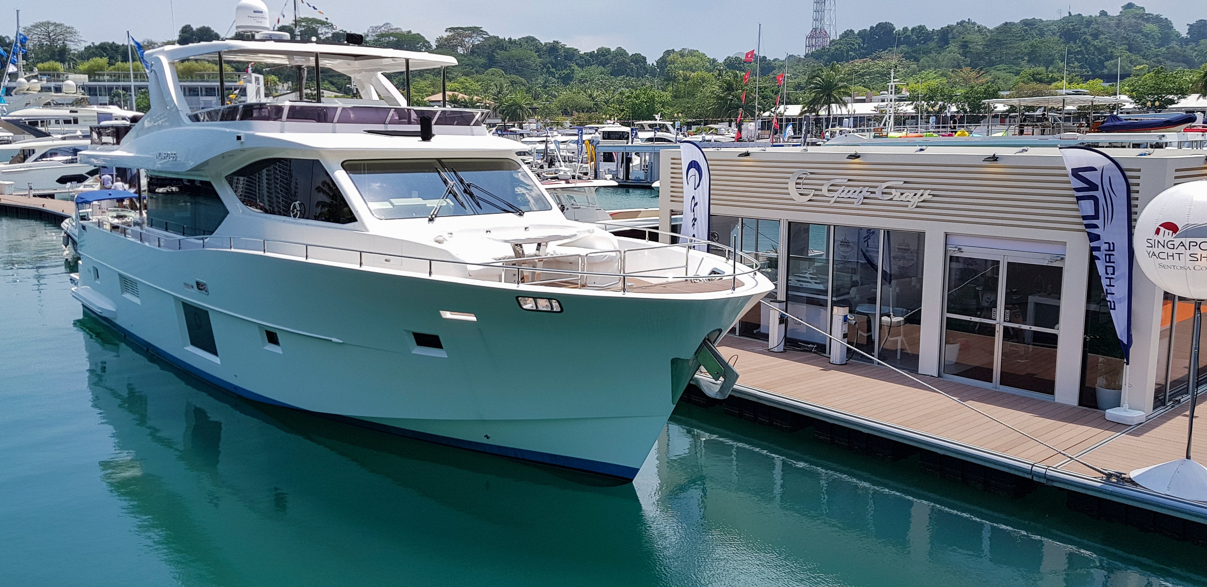 Gulf Craft at Singapore Yacht Show 2018 Day 1 (2)