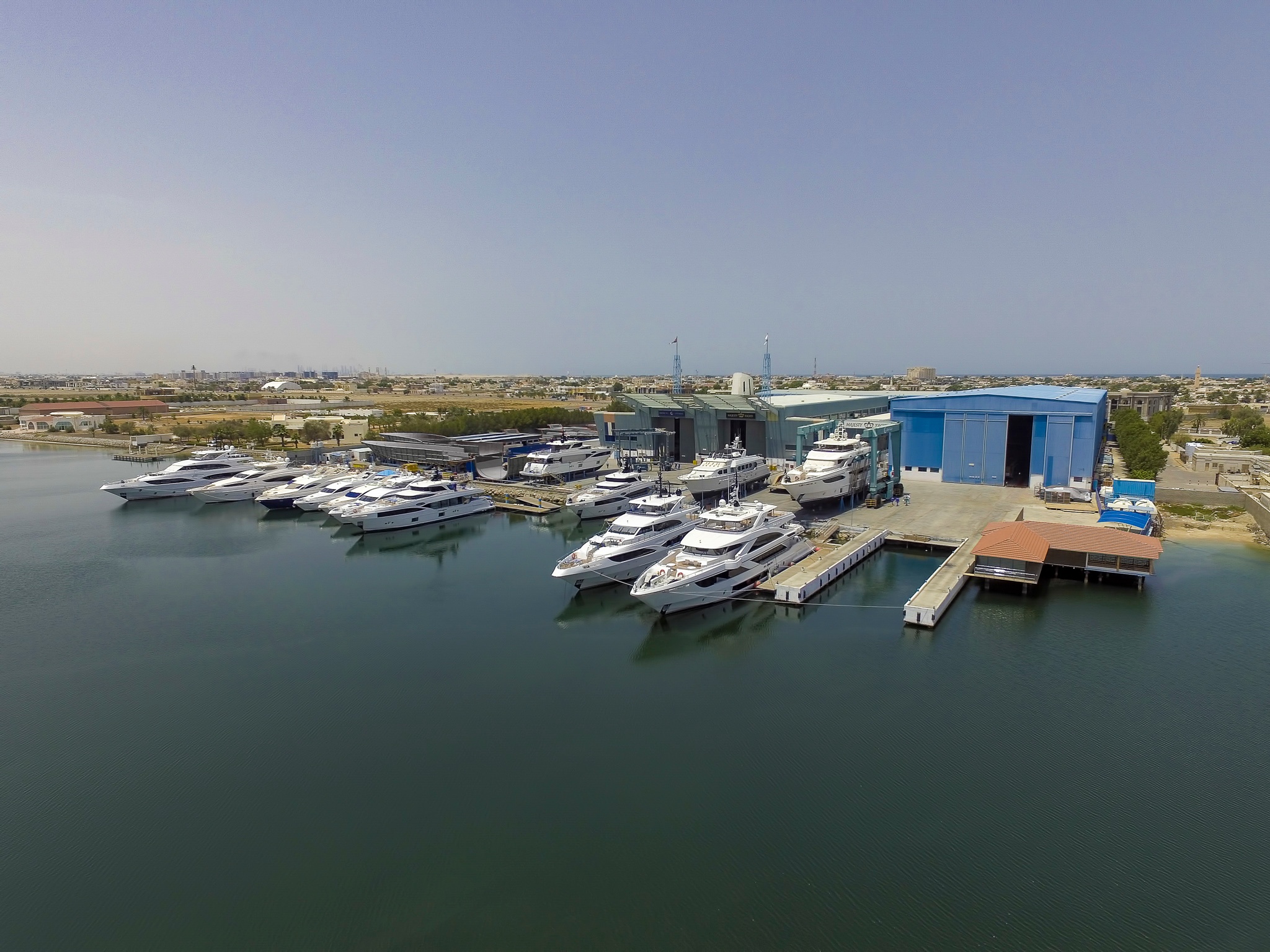 Majesty Yachts and Nomad Yachts shipyard 2018 (1)