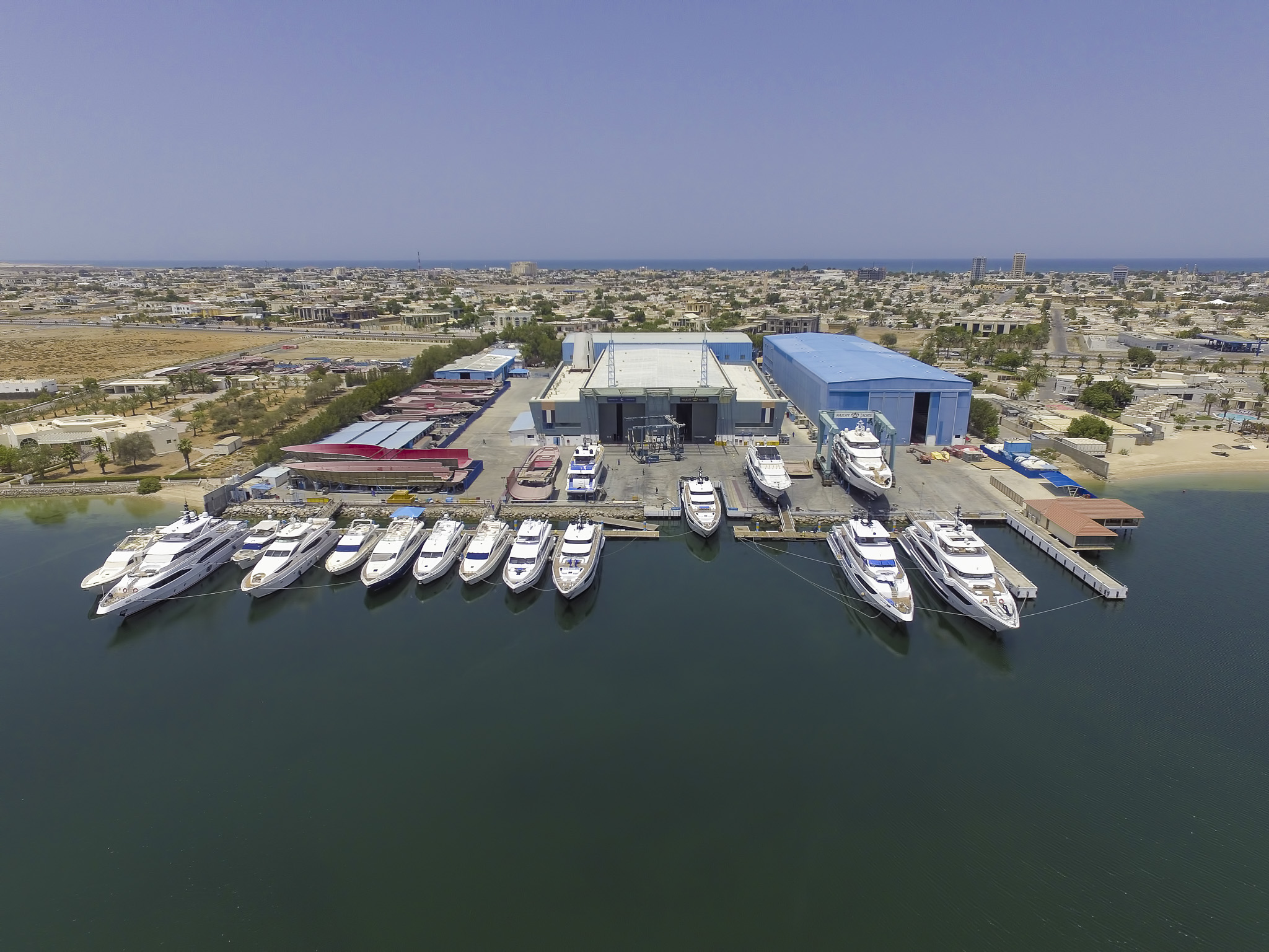Majesty Yachts and Nomad Yachts shipyard 2018 (2)