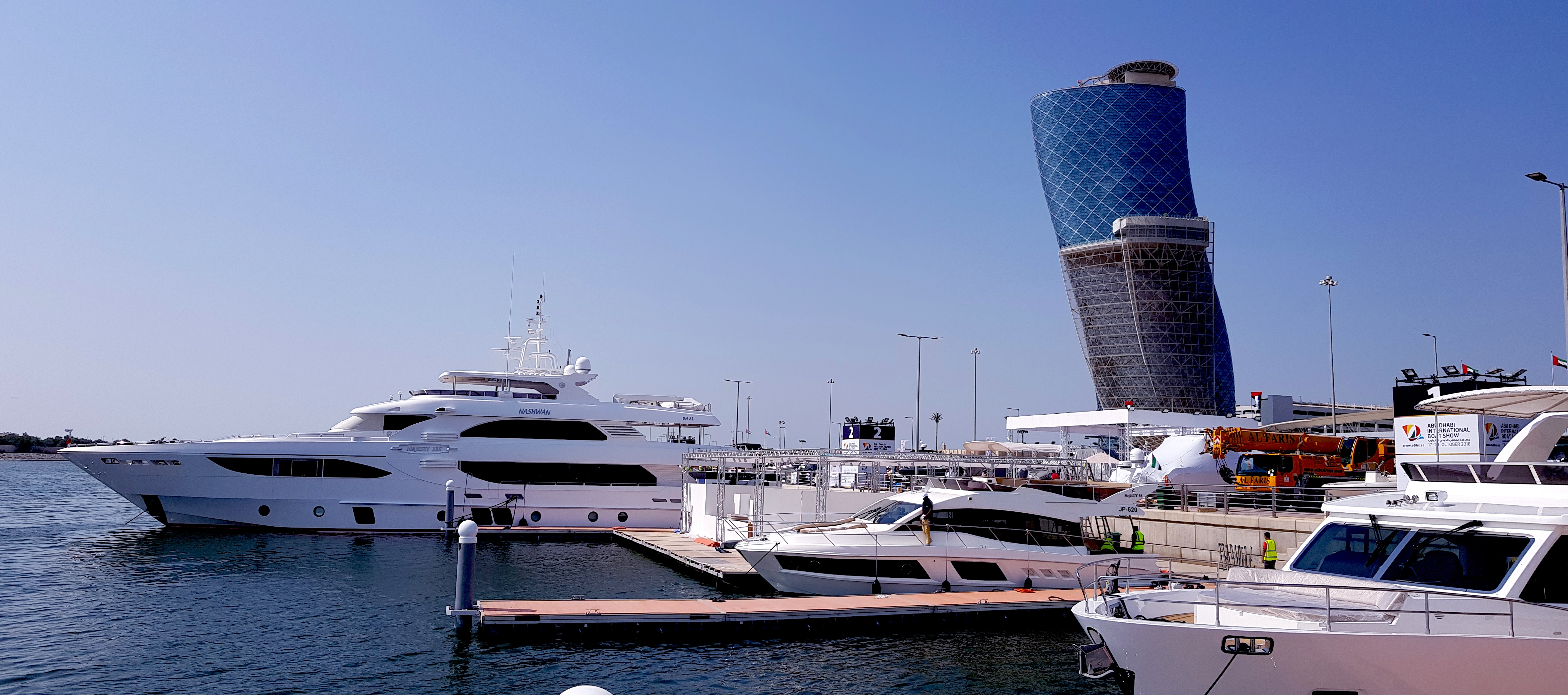 Majesty Yachts and Nomad Yachts on Display at the stand