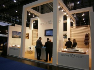 Majesty Yachts at Dusseldorf Boat Show