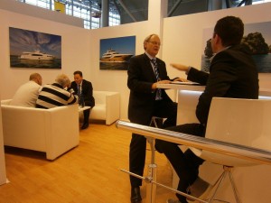 Majesty Yachts at Dusseldorf Boat Show