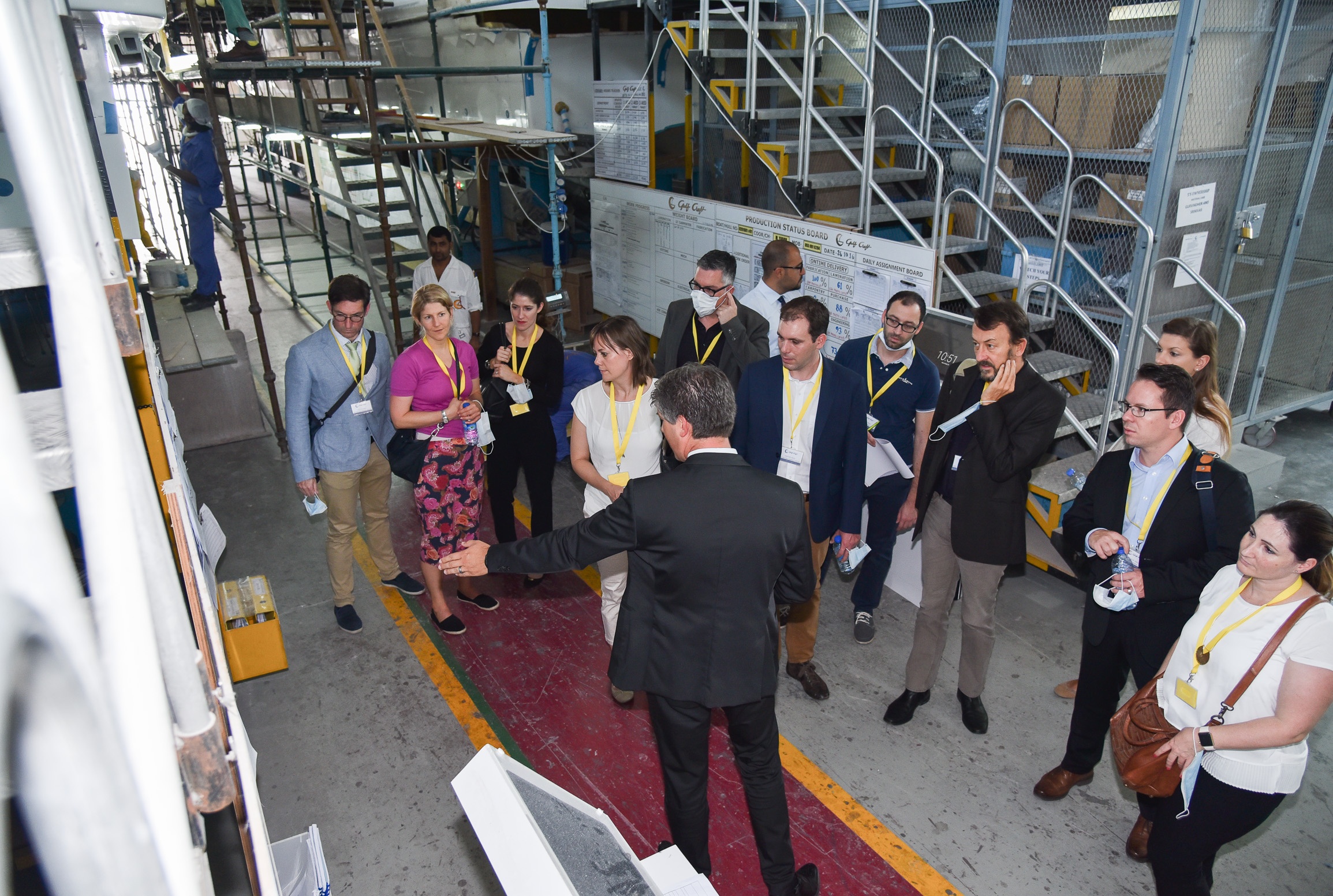 Gulf Craft factory tour, Lucerne University (6).jpg