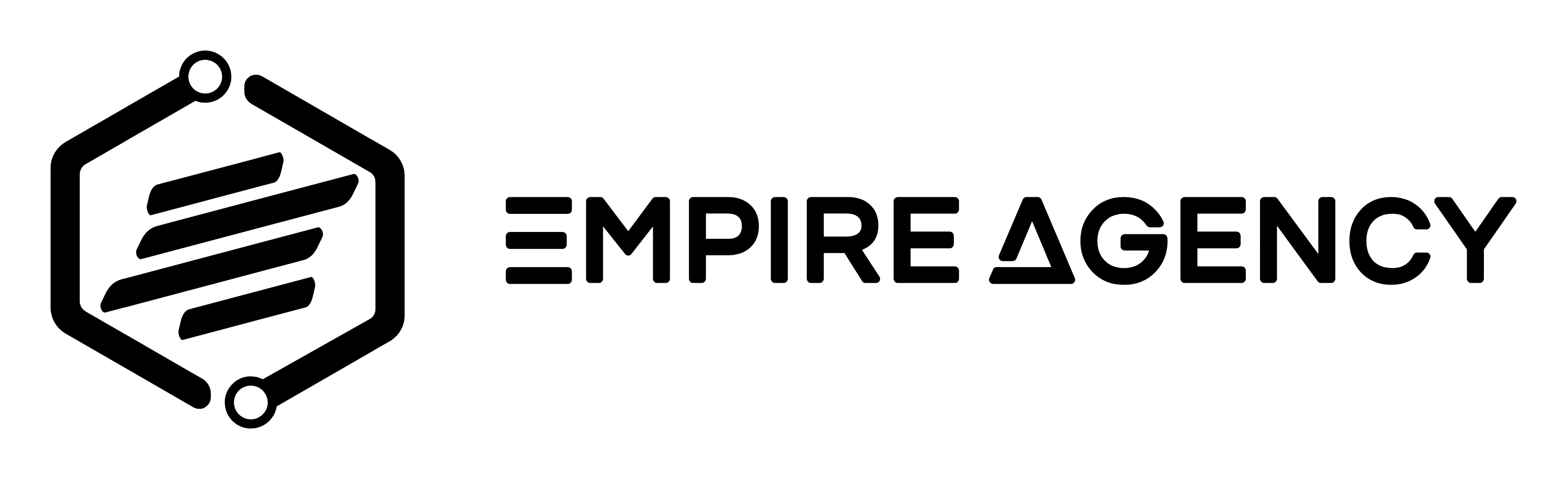 Empire Agency - Black logo - no background