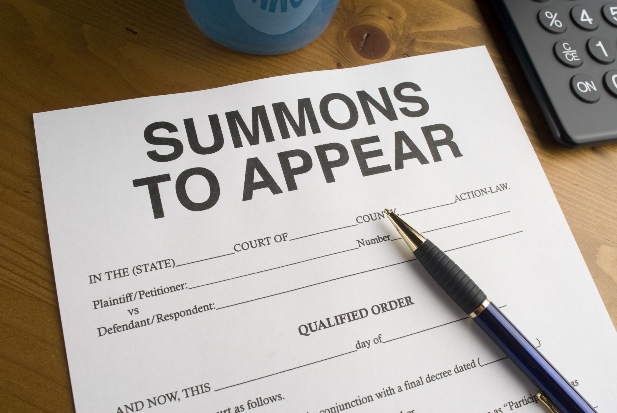 Court To Appear Protect In from a Summons You How Bankruptcy Can