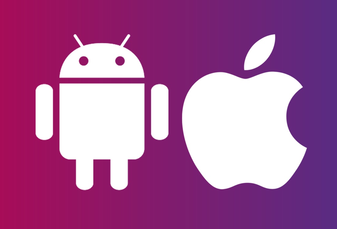 Android and Apple logo